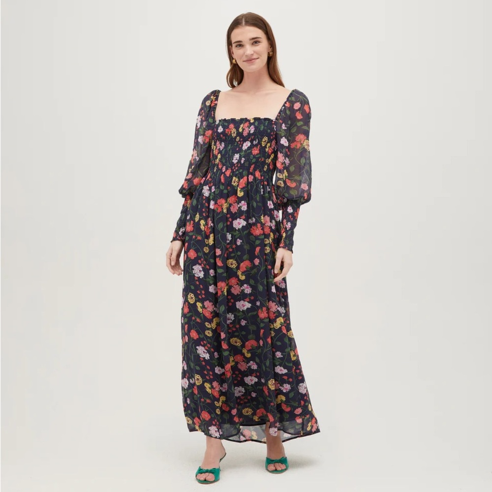 Hill House Grace Floral Maxi Dress - Picture 2 of 2